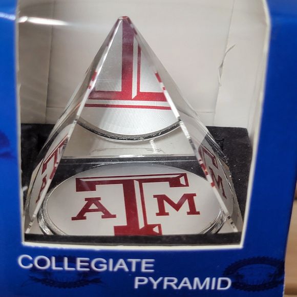 Texas A&M Collegiate Pyramid - NIB - Picture 1 of 6